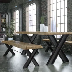 Mesa de comedor extensible fiore