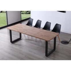 Mesa de comedor extensible Cesar