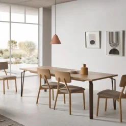 mesa de comedor extensible Ron