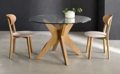 Mesa de comedor nogal gavin