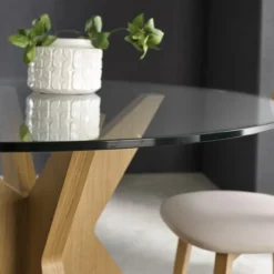 Mesa de comedor nogal gavin