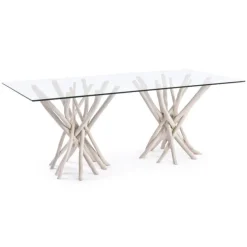 Mesa de comedor ramas de teca