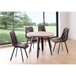 Mesa de comedor redonda Ber