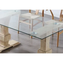 Mesa de cristal vincent