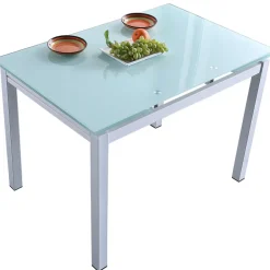 Mesa extensible Eli blanca
