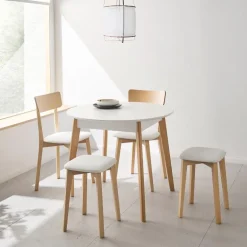 Mesa redonda extensible 90 Nantes