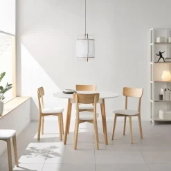 Mesa redonda extensible 90 Nantes