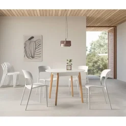 Mesa redonda extensible 90 Nantes