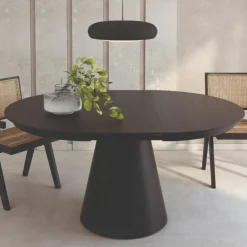 Mesa redonda extensible desert