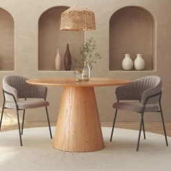 Mesa redonda extensible desert