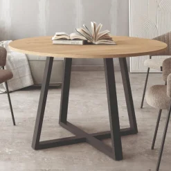 Mesa redonda Suecia negra