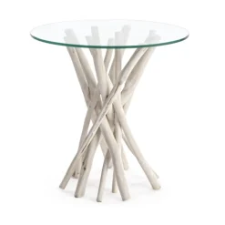 Mesita auxiliar ramas de Teca