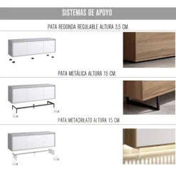 Mueble Salón esquinero Aada