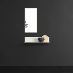 Recibidor Yuba, blanco