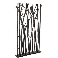 Separador ambientes biombo palos