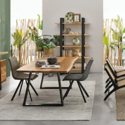 Separador ambientes biombo palos