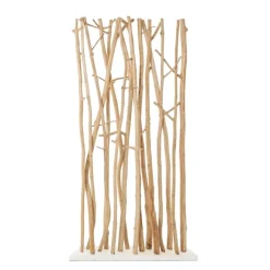Separador ambientes biombo palos