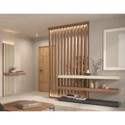 Separador ambientes giratorio con LED