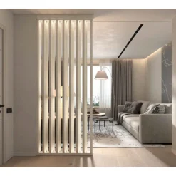 Separador ambientes giratorio con LED