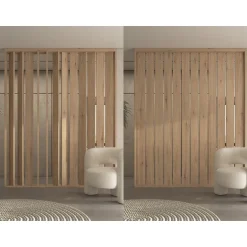 Separador ambientes lamas giratorias