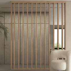 Separador ambientes lamas giratorias