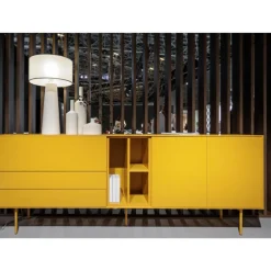 Separador ambientes listones de madera verticales