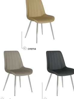 silla beberlye cromada