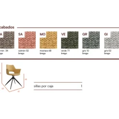 silla Canadá giratoria