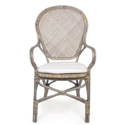 Silla comedor de mimbre Loren