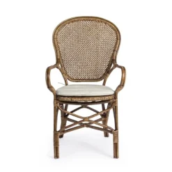 Silla comedor de mimbre Loren