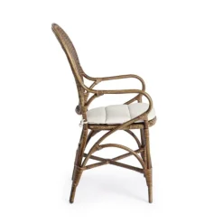 Silla comedor de mimbre Loren