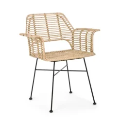 Silla comedor de mimbre Lord