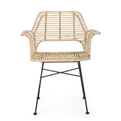 Silla comedor de mimbre Lord