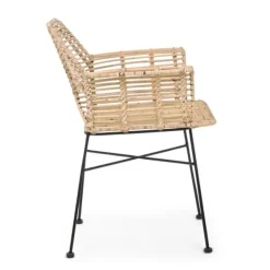 Silla comedor de mimbre Lord