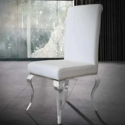 Silla de comedor Cromada