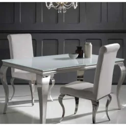Silla de comedor Cromada