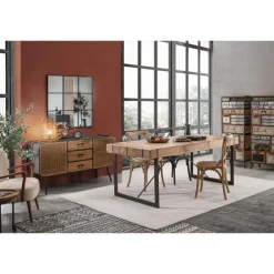 Silla de comedor Cruz Natural