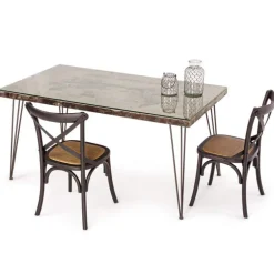 Silla de comedor Cruz negro