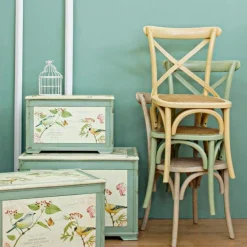 Silla de comedor Cruz ocre