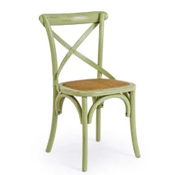 Silla de comedor Cruz verde