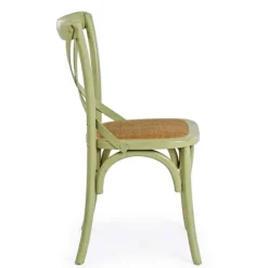 Silla de comedor Cruz verde