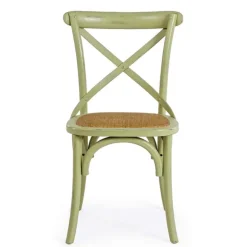 Silla de comedor Cruz verde
