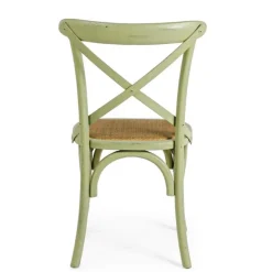 Silla de comedor Cruz verde