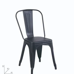 Silla de comedor forjado Tol