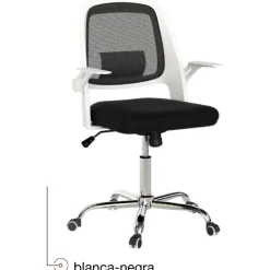 silla de escritorio Kie blanca