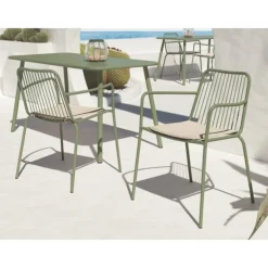 silla de terraza Caribe reposabrazos