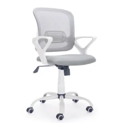 Silla escritorio Siba gris-blanco