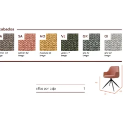 sillón Creston giratorio