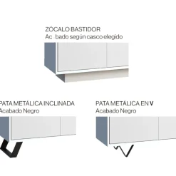 Sinfonier madera urban 5 cajones