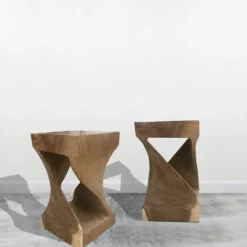 Taburete madera Macizo Unique